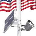 Ofuray Solar Flag Pole Light - Upgrade Big Solar Light for Outdoor Flagpole Dusk to Dawn with Remote Control Fits 0.5-4'' Diameter