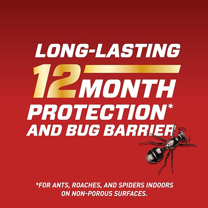 Ortho Home Defense Insect Killer for Indoor and Perimeter2 with Comfort Wand - Ready-To-Use Bug Spray Kills Ants Cockroaches &amp Spiders 1.1 gal. (2-pack)