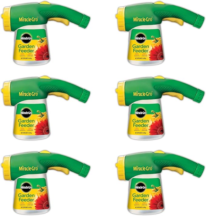 Miracle-Gro Garden Feeder with Water Soluble All Purpose Plant Food 1 lb. (6-Pack)