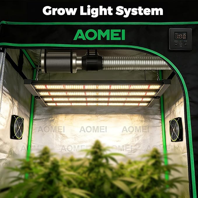 Full-Spectrum Dimmable LED Grow Light with LM301B Chip for Vegetable and Flower Cultivation