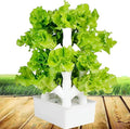 Vertical Growing Tower 2/3/4 Column Hydroponic Growing Pot Removable Soilless Vegetable and Flower Equipment Indoor Garden Hydroponic Growing System for Herbs Fruits and Vegetables 2columns