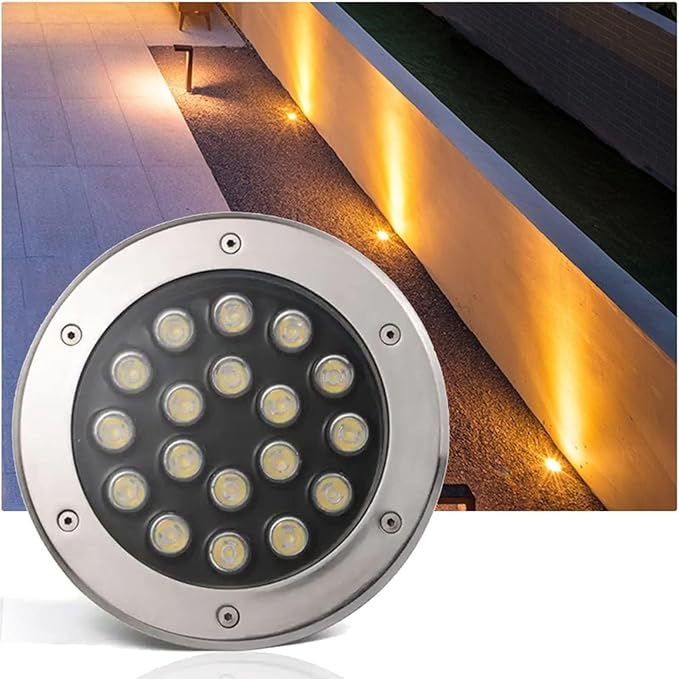 LED Landscape Lights 24V Outdoor Buried Lights Ground Spotlight IP67 LED Outdoor Waterproof Embedded Floor Lamp