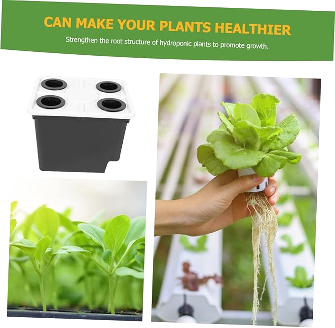 HANABASS Soilless Cultivation Barrel Greenhouse Fruit Planting Bucket Hydroponics Growing System Buckets