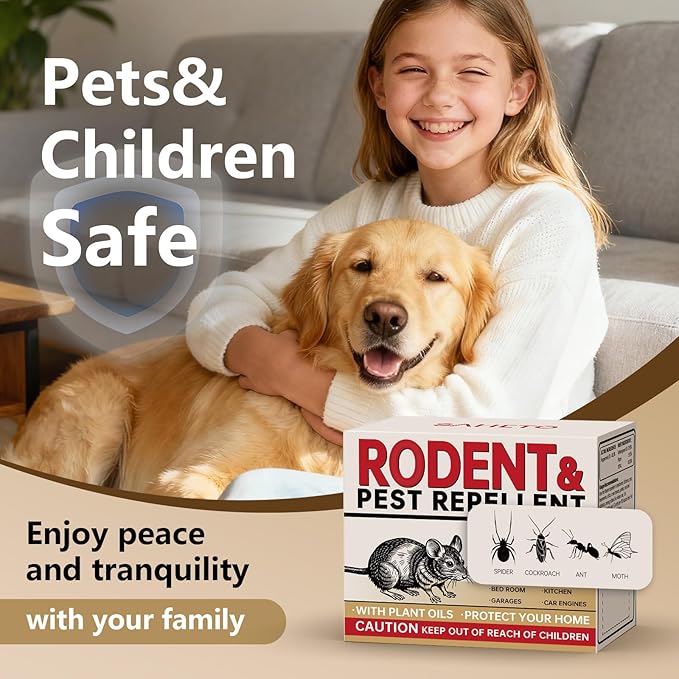 Mouse Repellent 33 Balls Peppermint Rodent Repellent for Indoor &amp Outdoor Use Long-Lasting Safe Mice Deterrent Natural Effective Moth Balls for Rodent Control for Home Car &amp Garden