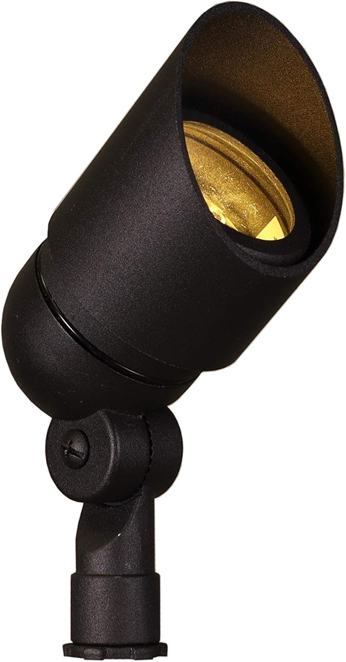 Best Pro Lighting 3W LED Low Voltage Directional Bullet Light in Black Finish (BPL-101BLKLED3W)