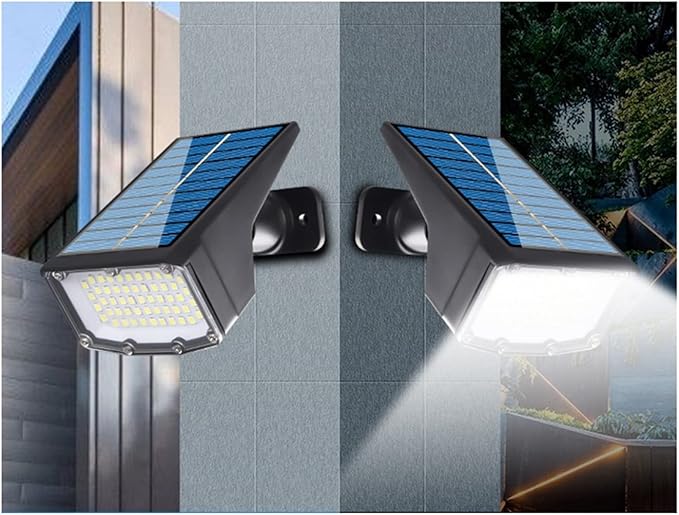 Solar Spotlight Waterproof Wall Lamp Outdoor Garden Lighting for Landscape Lights