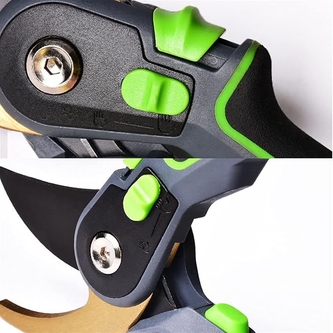 Gardening Tools Heavy Duty Plant Trim Horticulture Hand Pruner Cut Secateur Shrub Garden Scissor Tool Anvil Branch Shear Orchard Pruning Shears for Fruit Trees(Black2)