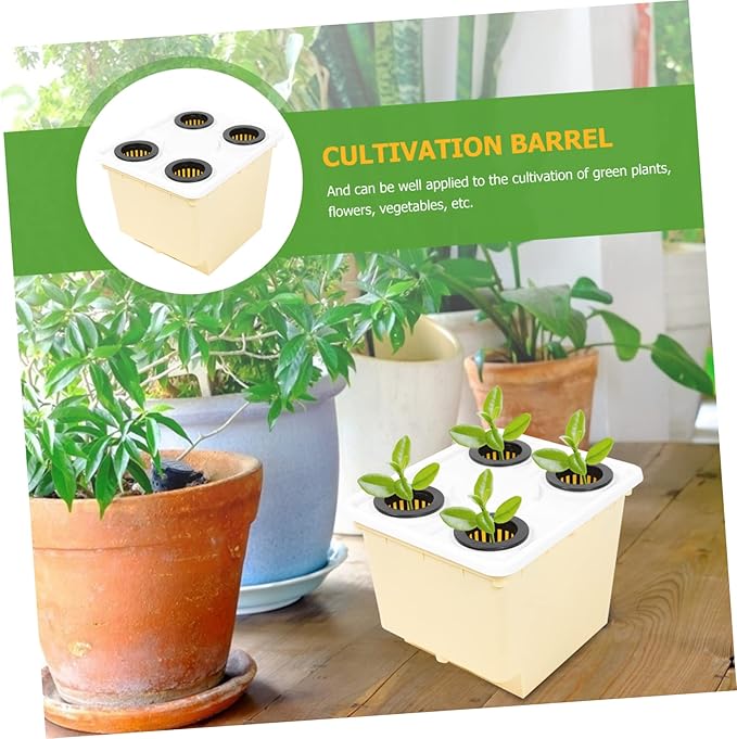 Hydroponics System Soilless Cultivation Bucket for Greenhouse Vegetable Growth Planting Holder for Maintenance