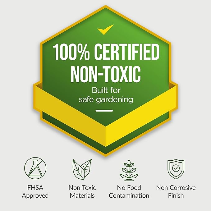 Best Choice Products 8x2x2ft Raised Outdoor Metal Garden Bed Deep Root Box Planter for Vegetables Flowers Herbs 240 Gallon Capacity 100% Non Toxic Materials - Black