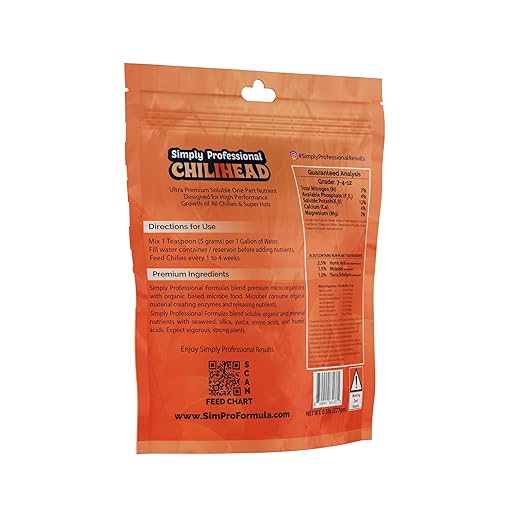 Chilihead Formula - All-in-One Fertilizer for Peppers &amp Chilies with Balanced Nutrition - Water Soluble Plant Food for Bold Harvests &amp Thriving Plants - 100 g Pouch