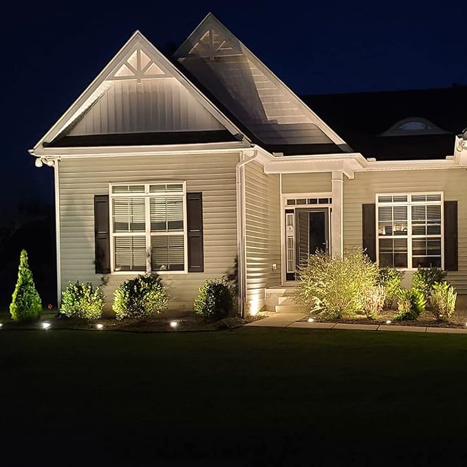 Malibu C LED Well Light Low Voltage Landscape Lighting Floodlight Spotlights for Driveway Deck Garden Outdoor Lighting 8403-3500-01