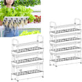 Hydroponics Tower 48/64/90/120 Hole Garden Hydroponic Growing Sys-tem With LED Light Aeroponics Grow Kit for Herbs Fruits and VegetablesGrowSponge-120holes