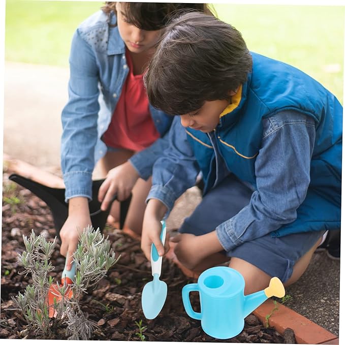 Yardwe Boys and Girls Gardening Tools Set Shovel and Rake Boys and Girls Gardening Tools for Transplanting