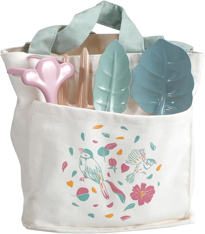 9Pcs Gardening Tools Set with Strong PP Handles and Colorful Design for Outdoor Fun in Garden Or School