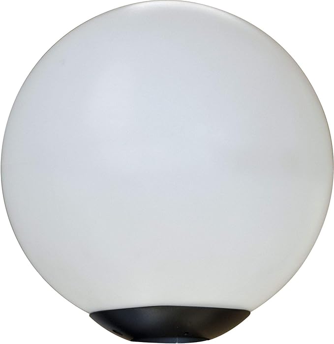 D7200 13 26 WATT 2-PL13 Black Globe Fixture 120 Volt