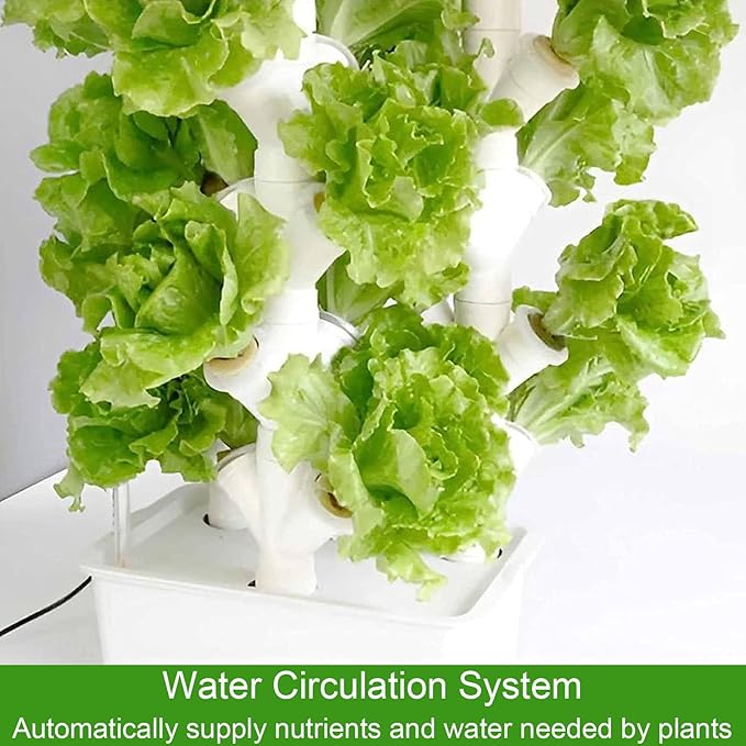 Hydroponics Growing System Hydroponics Tower Garden Hydroponic Growing Sys Aeroponics Growing Kit for Fruits and Vegetables for Fruits and Vegetables