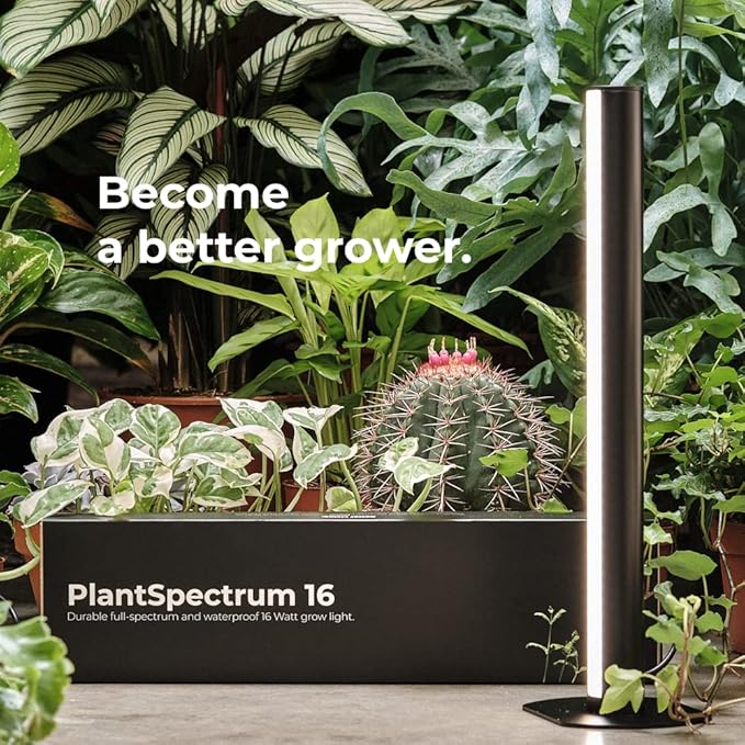 PlantSpectrum16 Grow Light Full Spectrum LED Plant Growing Lamp 16Watt for Indoor Plants