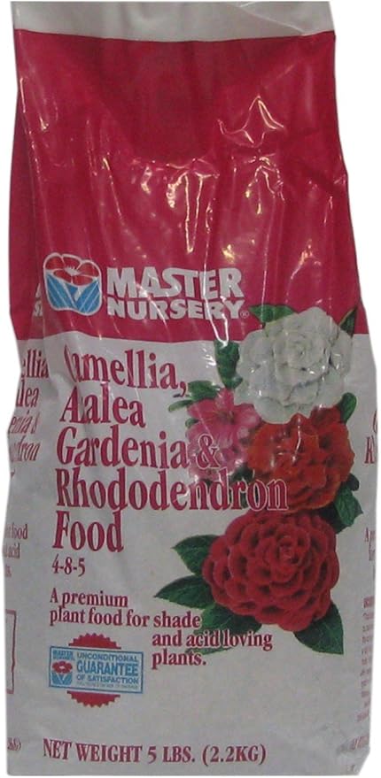 4-8-5 Camellia Azalea Gardenia &amp Rhododendron Food 5 lb