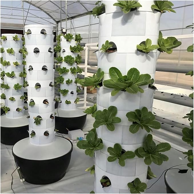 Home Garden Vertical Tower Farming Hydroponics Growing and Aeroponic Planting High Output Smart Indoor GreenhouseHydroponic Growing Kits/1pc (