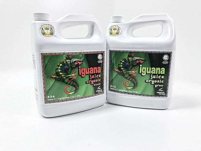 Advanced Nutrients Iguana Juice Grow &amp Bloom Bundle Package (1 Liter Bundle)