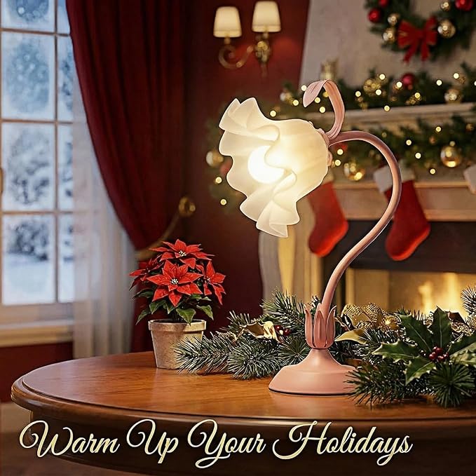 Table Top Grow Light for Indoor Plants – Decorative Desk Plant Light for Succulents Bonsai Cactus Adjustable Desktop Grow Lights with Base Cute Office Mini Grow Lamp