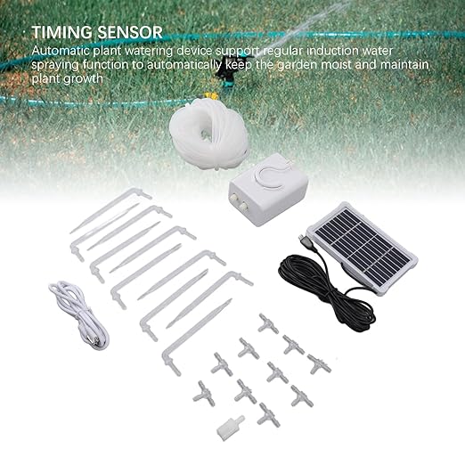 FLEXMAN Automatic Plant Waterer Set Regular Induction Water Spraying Professional Automatic Drip Irrigation Kits Automatic Plant Watering Device for Garden Yard