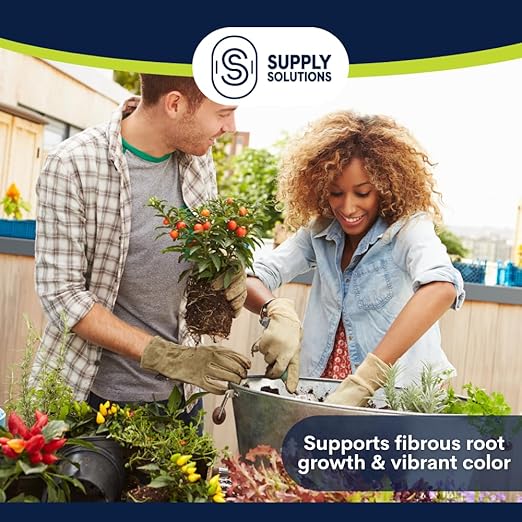 Supply Solutions 21-0-0-24S Ammonium Sulfate for Deep Green Plants - Soil Acidifier for Blueberry Blooms Azalea and Magnolia Tree Fertilizer - Sulfur for Plants Nitrogen Fertilizer (25 Pounds)