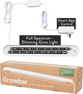 Modern Sprout Smart Growbar V2 LED Grow Light - Full-Spectrum Grow Light for Indoor Plants w/Smart App Control - Herb &amp Flowering Plants - Adjustable Brightness Perfect for Indoor Gardens &amp G