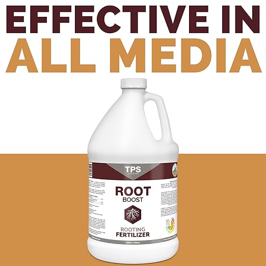 Root Boost Advanced Rooting Formula for Plants Living Soil &amp Organic Root Support 1 Gallon (128oz)