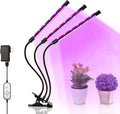27W LED Plant Grow Light Indoor 3-Head 360¡ãFlexible Gooseneck Arm with Automatic Timing Function Grow Light 5 Dimmable Levels Spectrum with Desk Clip Plant Light