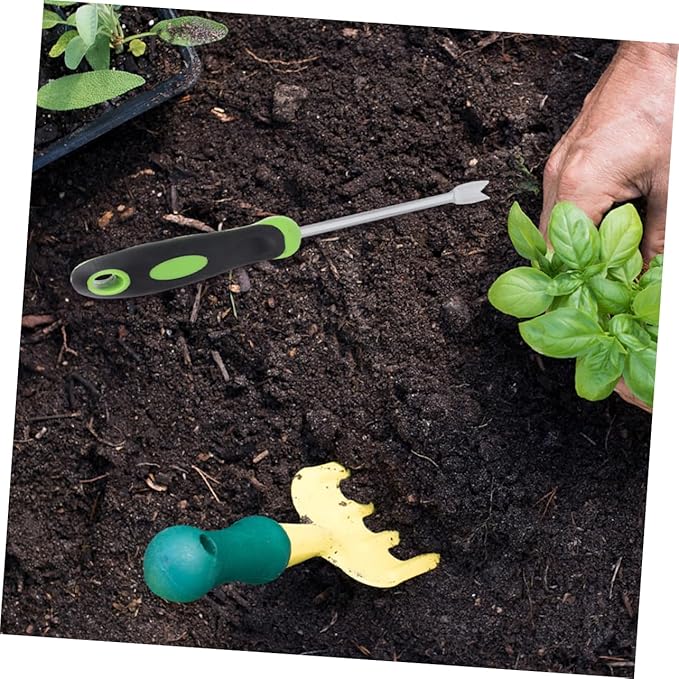 5pcs Handheld Weed Puller Tool for Garden Ergonomic Design Manual Weeder for Weed Removal Lawns and Flower Beds