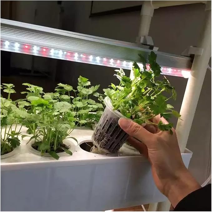 Hydroponic Tower Growing Sytem Hydroponics Growing Indoor Smart Vertical Garden Kit Automatic Grow Lights Planter for Home Kitchen Easy to