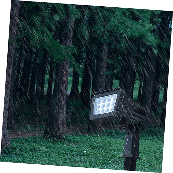 Solar Led Spotlight for Garden and Patio Lawn Stake Light with Settings for Pathways and Landscape Lighting