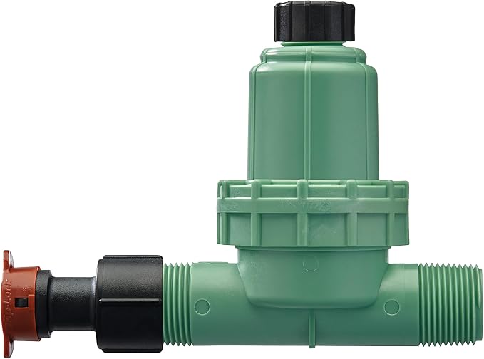 Orbit 10- Pack 2-in-1 Drip Irrigation Filter and 30 PSI Pressure Regulator - Micro-Irrigation Valve - Water Flow Reducer