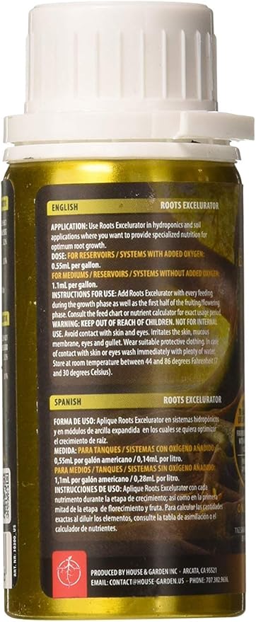 House &amp Garden HGRXL001 Root Excelurator 100 mL (Limited Edition)