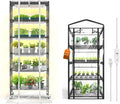 Bstrip Indoor Greenhouse with Grow Light 29.5 L×13.8 W×71 H and 27.2x19.9x61.8