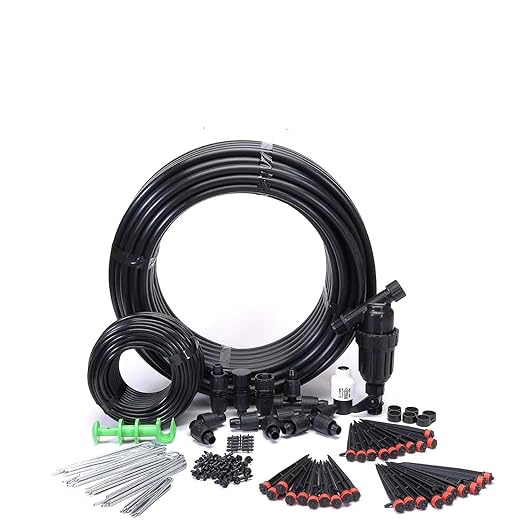 Dripworks Premium/Customized Rose &amp Shrub Irrigation Kit for Watering Roses &amp Shrubs - Waters Upto 30 Rose Plants | Agricultural Grade Components | Trusted Brand Since 1991