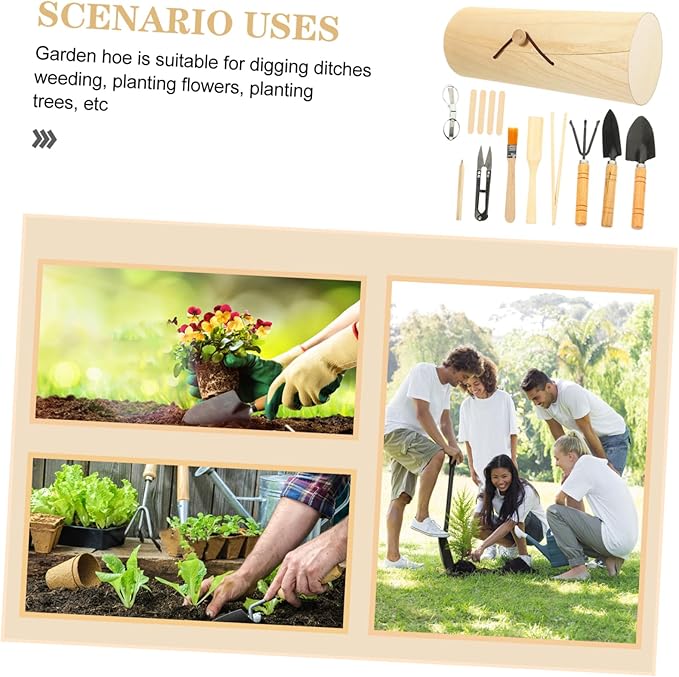 KESYOO 1set Garden Tool Set Indoor Gardening Tools Kit for Digging Transplanting and Planting for Houseplants Plants and
