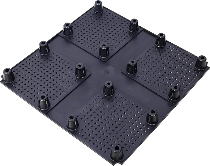 Planter Raised BedsElevated Planter Garden Box with Drainage Plug Raised Garden Beds for VegetableFlowerHerbBlack