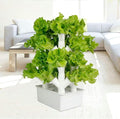 AMNOOL Hydroponics Growing System Vegetable Plant Tower Water Circulation System Detachable Multi-Layer Desktop Planting Frame32 Sites//1pc