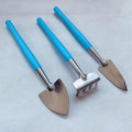 Succulent Tools Mini Garden Tools SetTransplanting Tools Miniature Succulent Hand Tools Set Gardening Gifts for Women Men (Color : Pink)
