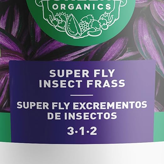 GAIA GREEN Organics 750 Grams Super Fly Insect Frass Natural Soil Nutrients for Gardening Vegetables Fruits and Flowering Plants