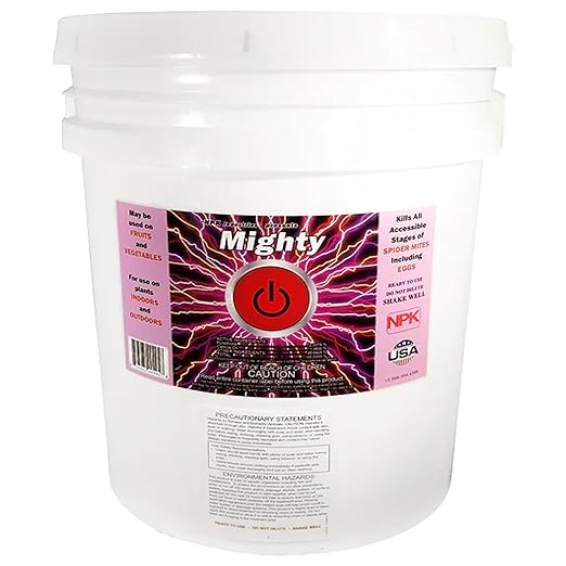 RAW Mighty 5 Gallon by NPK Industries Plant Care Bug mite Garden pest Spray