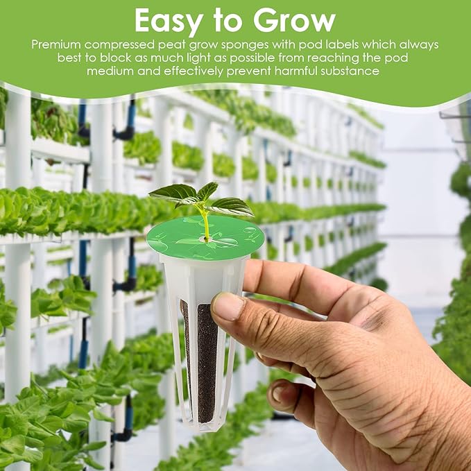 Hydroponic Plant Pod Set The Hydroponic Garden Accessory Plant Pod Set is Suitable for Hydroponic Planting Systems (2)