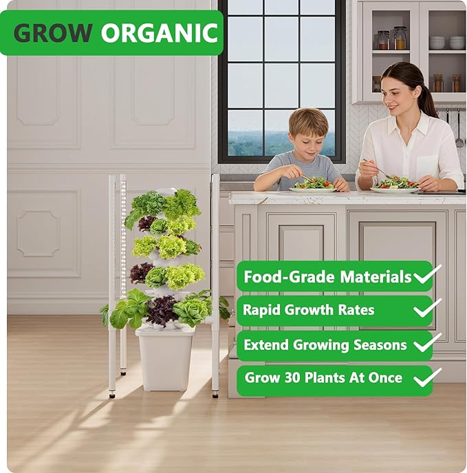 Grow Light Suitable for 30 Pods Hydroponics Tower