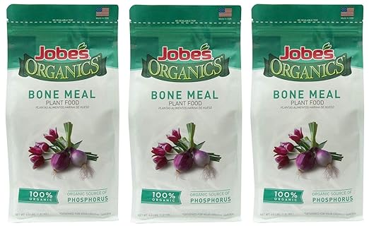Jobe's Organics Bone Meal Fertilizer 4 lb (Thrее Рack)