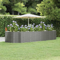 Garden Raised Bed Powder-Coated Steel Welded Mesh Large Great for Garden Patio Balcony - Strong Weather Resistant Outdoor Panel