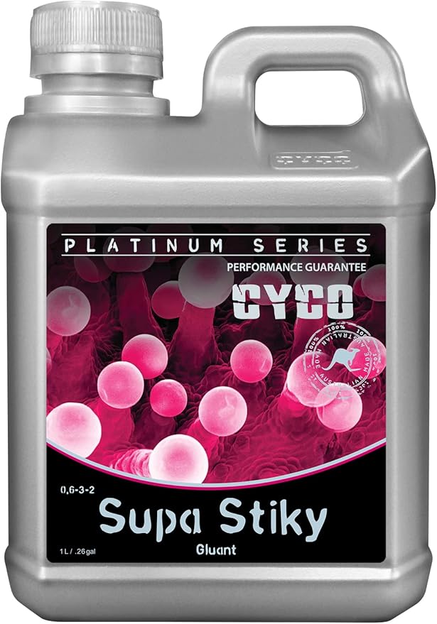 CYCO Supa Sticky Liquid Nutrient for Hydroponic Plants 0.6-3-2 1 Liter