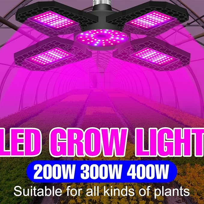 Plant LED Grow Light Full Spectrum Phytolamp Indoor Flower Seeds Hydroponics Cultivation Lamp for Greenhouse Vegetable Grow Tent180leds