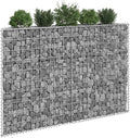 Trapezium Gabion Raised Bed Galvanized Steel 59.1x7.9x39.4 iWeight-27 lbs